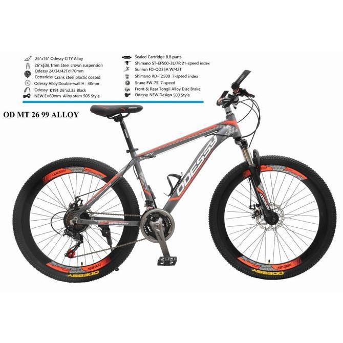 Promo Sepeda MTB Odessy 26 99 Alloy Diskon