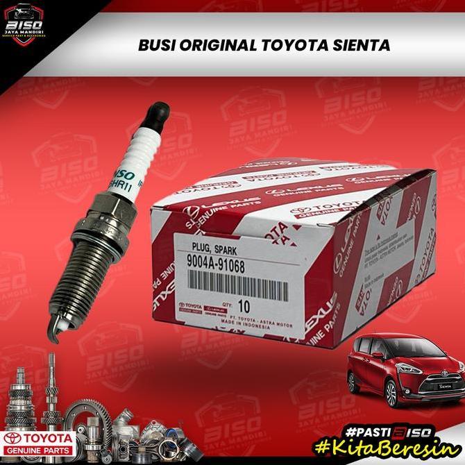 Busi Original Toyota Sienta 9004A-91068 Toyota Astra Motor Busi Iridium Plug Spark
