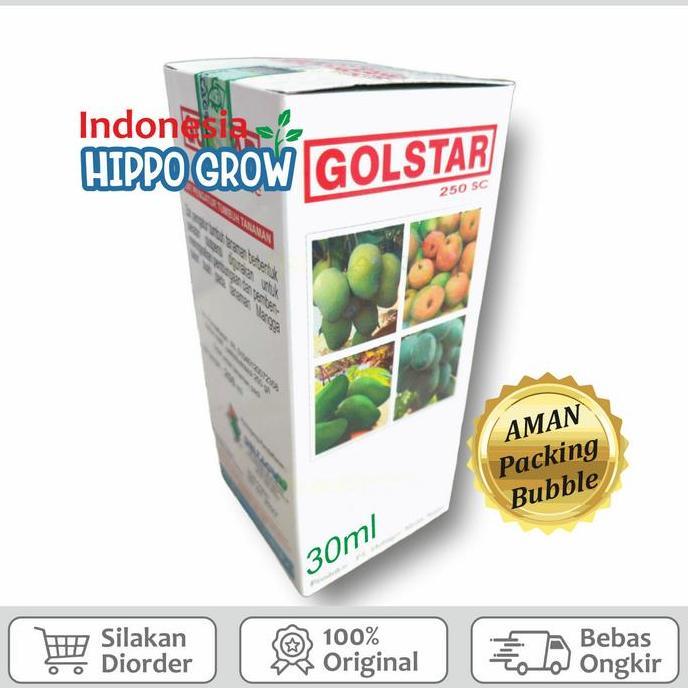 PUPUK ZPT GOLSTAR ISI 30ML - HORMON BOOSTER PEMACU BUAH BUNGA DI LUAR MUSIM TANAMAN MANGGA ARUMANIS 