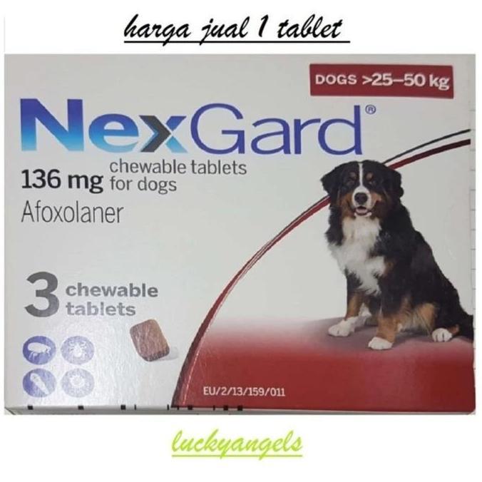 NEXGARD OBAT KUTU ANJING XL 25 50KG