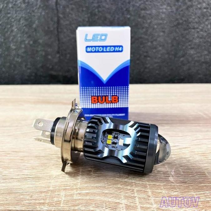 DF150 - LAMPU UTAMA H4 DEPAN LASER AE STROBO Vixion,MX King,KLX,CRF,TIGER,GL,Scoopy DLL MOBIL MOTOR 