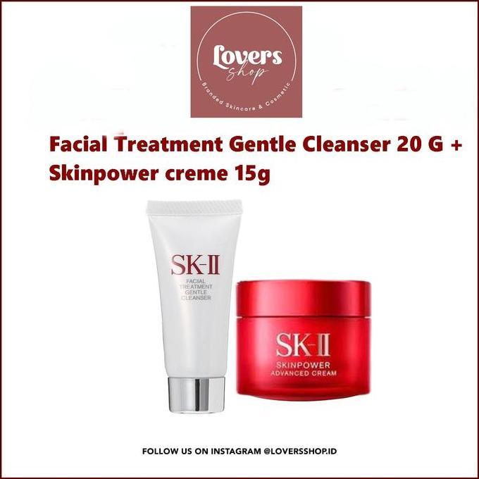 Sk-Ii/Sk2/Skii/ Sk Ii Paket Trial Rna Power + Cleanser