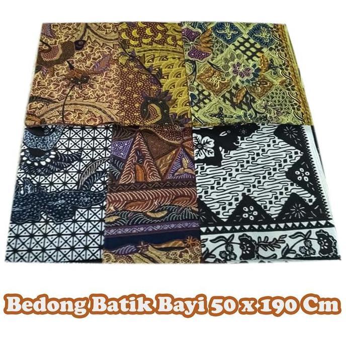 bedong bayi batik kain katun panjang bedongan bayi jarik tradisional