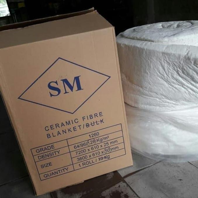 Ceramic fiber blanket