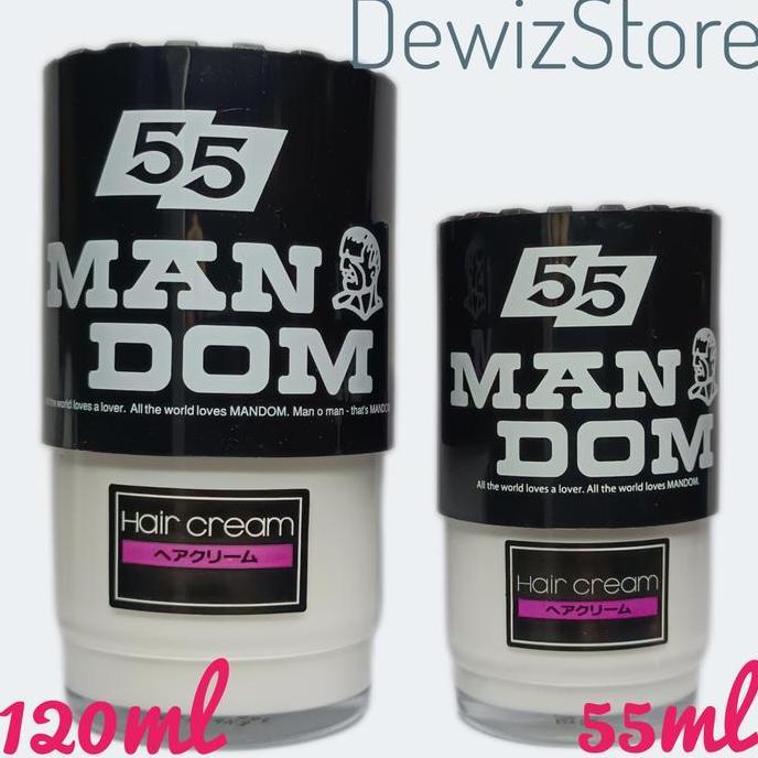 Curto - Mandom Hair Cream 55 / Minyak Krim Rambut Mandom - 55Ml