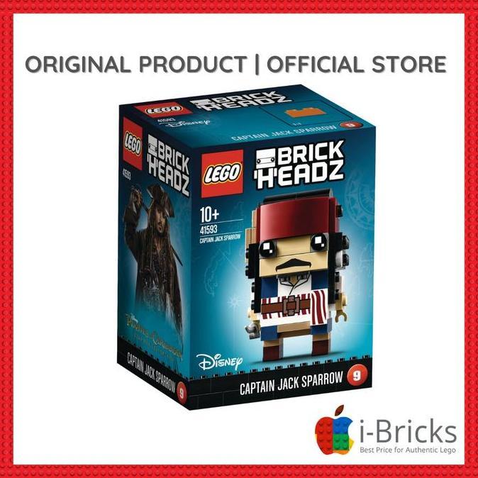 Promo Lego 41593 Brickheadz Captain jack sparrow Diskon