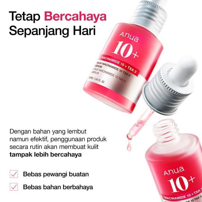 Anua Niacinamide + Txa Serum 30Ml Essence Wajah Txa Pencerah