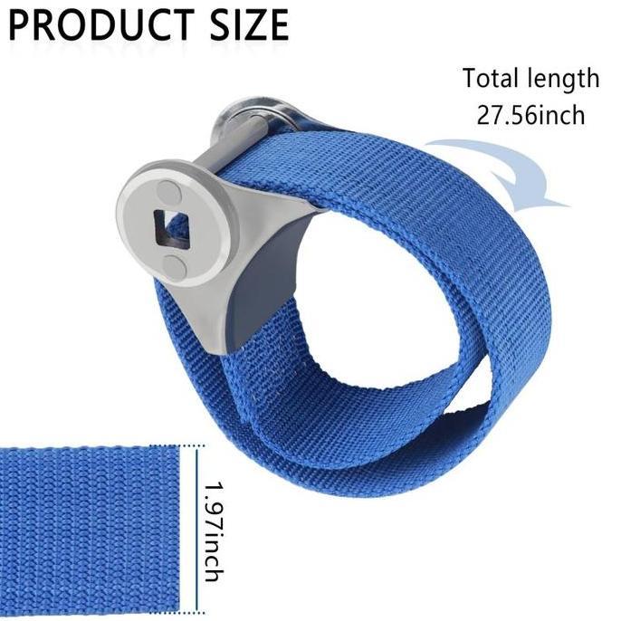 Oil Filter Strap Wrench Kunci Oil Filter Sabuk Wrench Oil Filter Chain Belt
