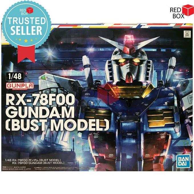 Promo 1/48 RX-78F00 Bust Model Gundam Factory Yokohama Limited Bandai Gunpla Diskon