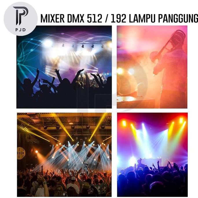 Chen- Mixer Lhting Dmx 512/192 Dmx192 Dmx Controller Lampu Panggung Redsun