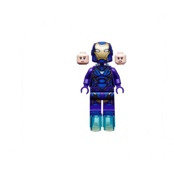 Promo Lego minifigure Rescue Pepper Potts Dark Purple Ironman SH610 76144 Diskon
