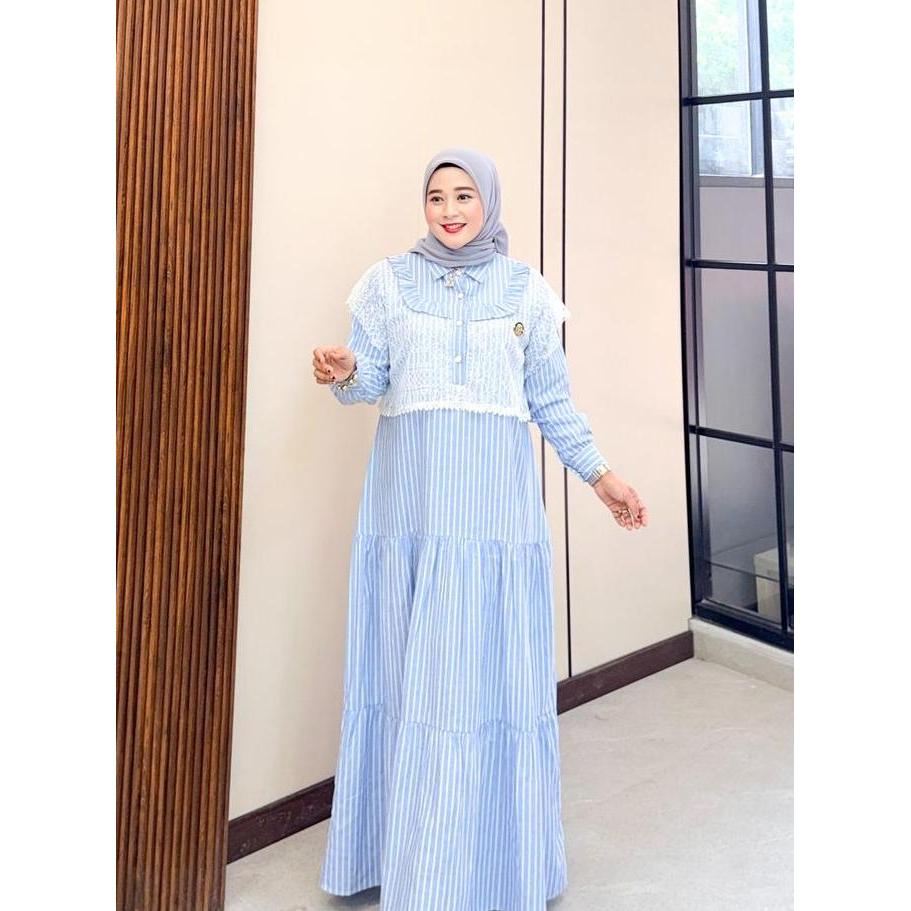 WIDYA BUTIK BANDUNG - DRESS WANITA TERBARU OLIVIA DRESS