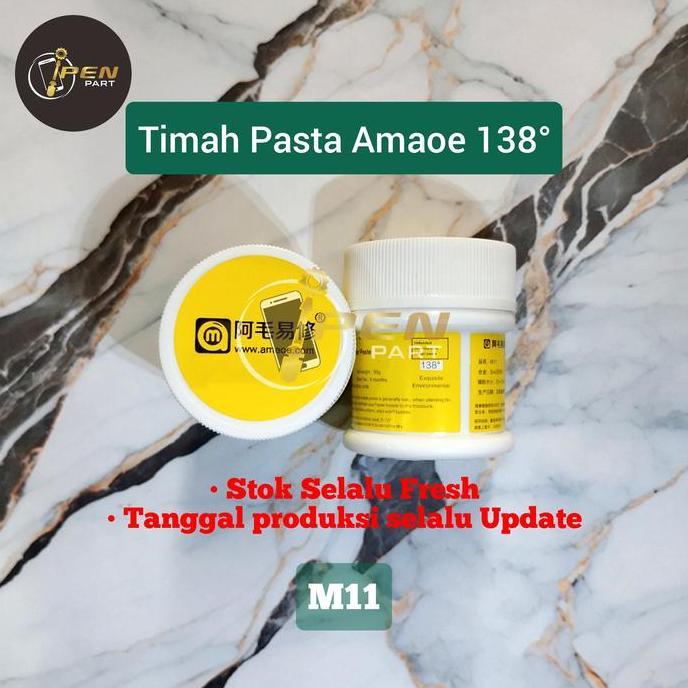 Case- Timah Pasta Low Temp Amaoe Solder Paste 138
