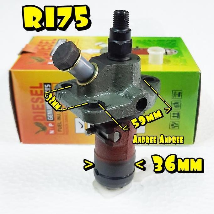 TERBARU - R175 FIP Fuel Injection Pump Pompa Solar NP untuk Dongfeng R-175 R 175
