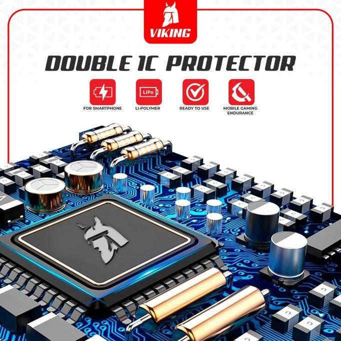 Case- Viking Baterai Double Power Compatible For Redmi Note 10 / Note 10S Bn59 Batre Batrai Battery 