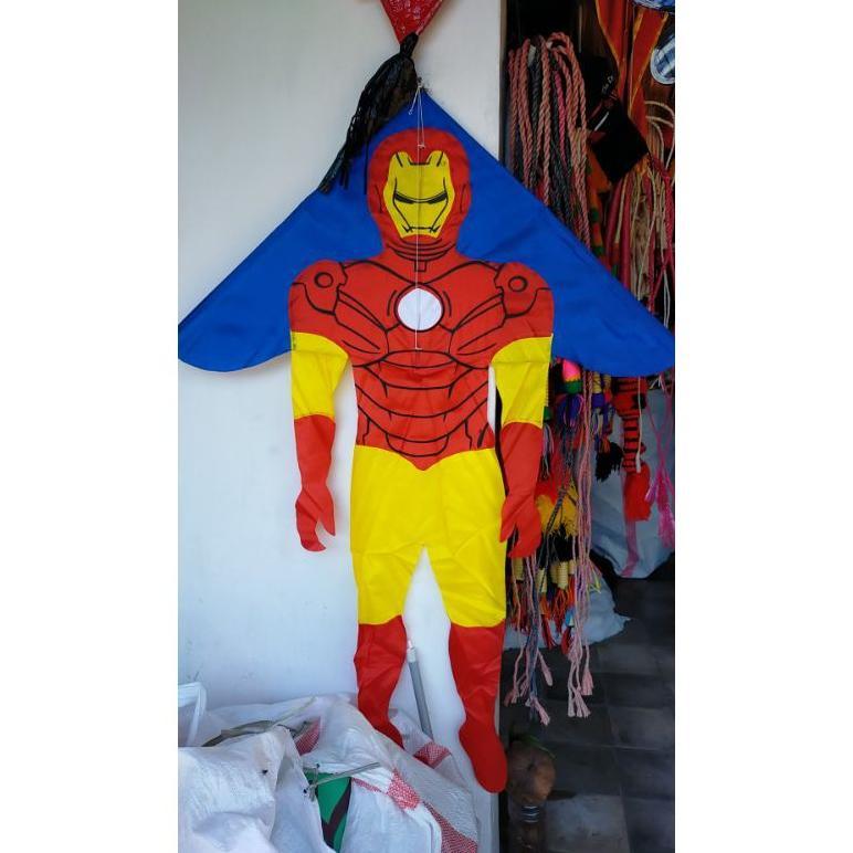 Layangan Kain Karakter / Layangan Hias / Layangan Superman Produk Berkualitas