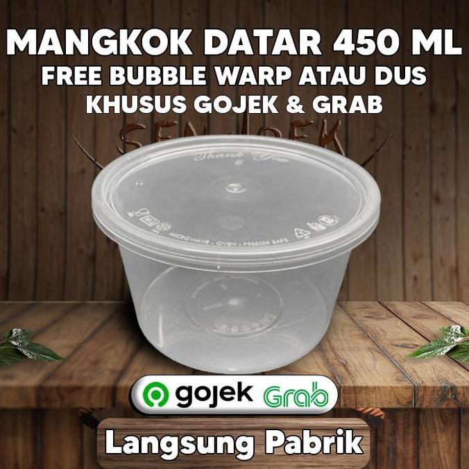 Thinwall Mangkok Mangkuk Plastik 450 ml / Thinwall Bowl 450 ml