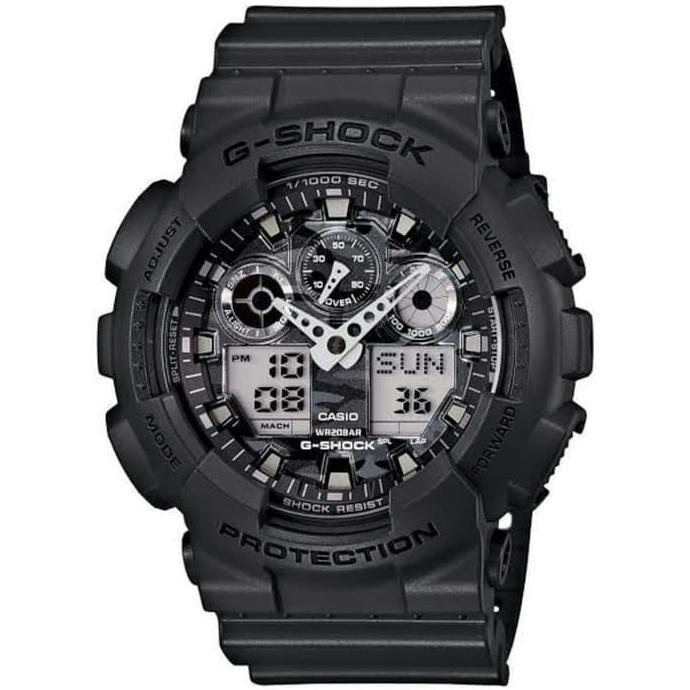 CASIO GSHOCK GA-100CF -8ADR GA100CF-8ADR ORIGINAL & GARANSI RESMI