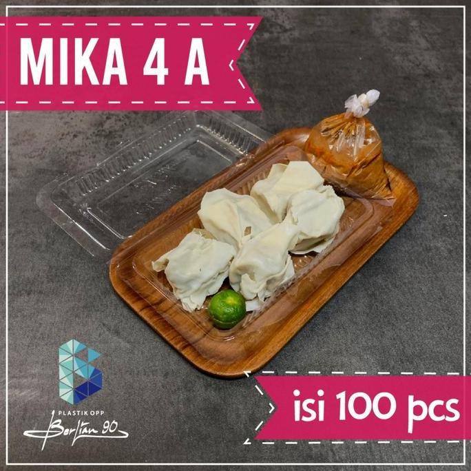 Mika Plastik 4A - Mika Kue Makanan Jajanan / Plastik Mika Kemasan 4A