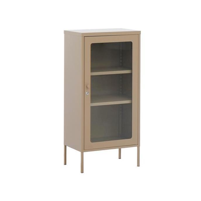 Ready  Informa Flins Lemari Arsip Kantor Metal Pintu Kaca Low File Cabinet Lemari Besi Kabinet Tempa