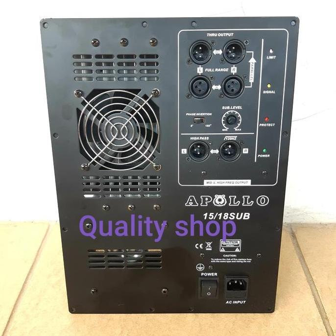 POWER SUBWOFER APOLLO 15-18 INCH 1200 WATT terlaris