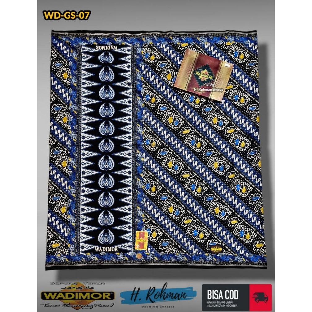 Wadimor Master Batik | Wadimor Mercerized Master Quality Motif Batik Gus | Sarung Tenun Pria Motif B