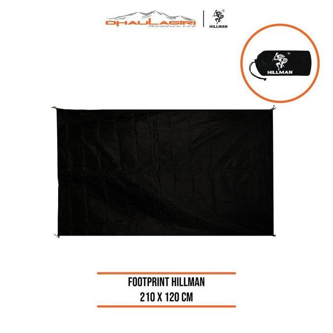 HILLMAN - FOOTPRINT ALAS TENDA - HILLMAN FOOTPRINT 120 X 220 CM - ALAS TENDA WATERPROOF