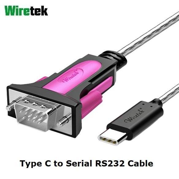 KABEL TYPE C TO SERIAL RS232 FTDI CHIPSET 1.5METER WIRETEK BEST SELLER