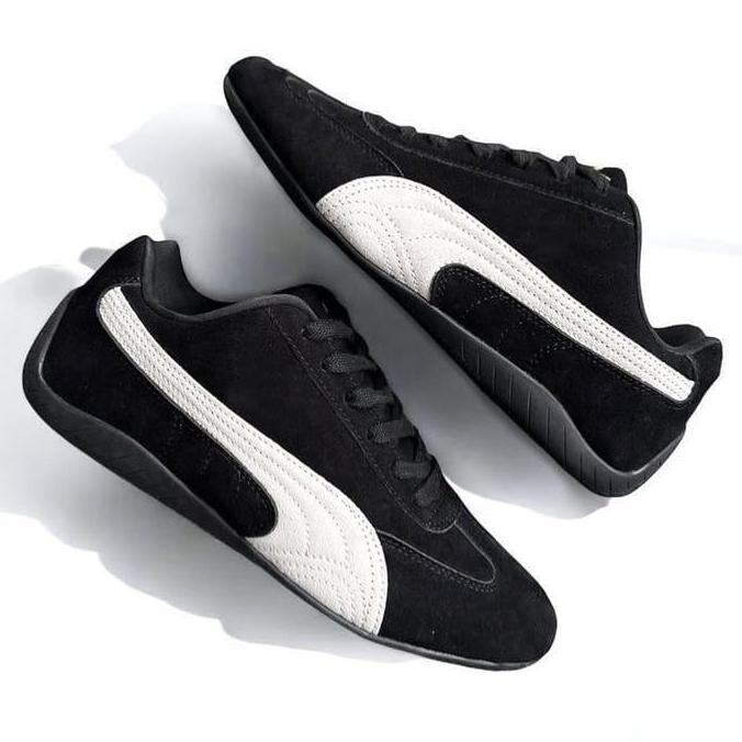 [CUCI GUDANG] PROMO sepatu sekolah hitam putih Anak smp sepatu sneakers casual /sepatu kerja spedcat