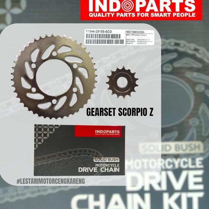 GEAR, GIR SET / GEARSET SCORPIO OLD DAN NEW ASLI INDOPART KOMPLIT