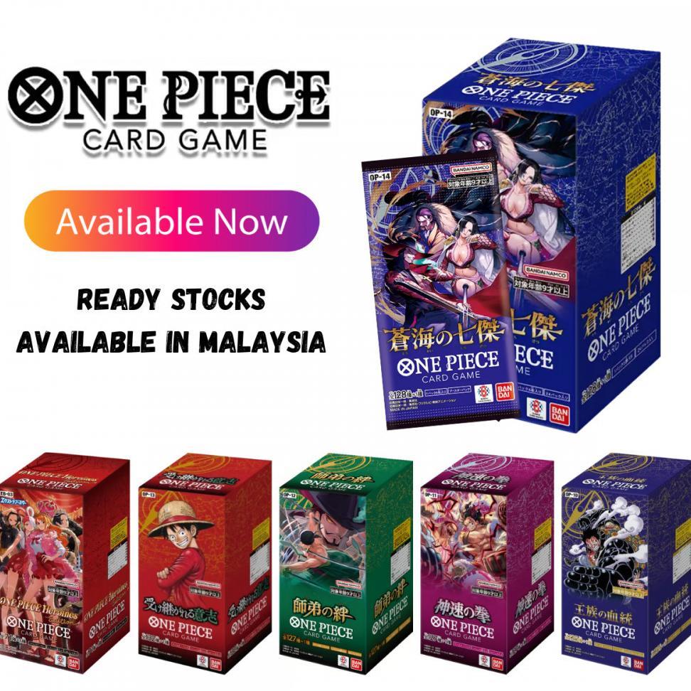 Buy One Get One One Piece Tcg: Booster Box Op-14/Eb-03/Prb-02/Op-13/Op-12/Op-11/Op-10