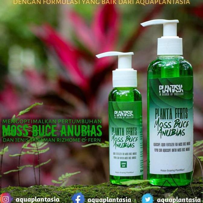 PUPUK CAIR AQUASCAPE PLANTASIA PLANTA FERTS MOSS BUCE ANUBIAS 250 ML