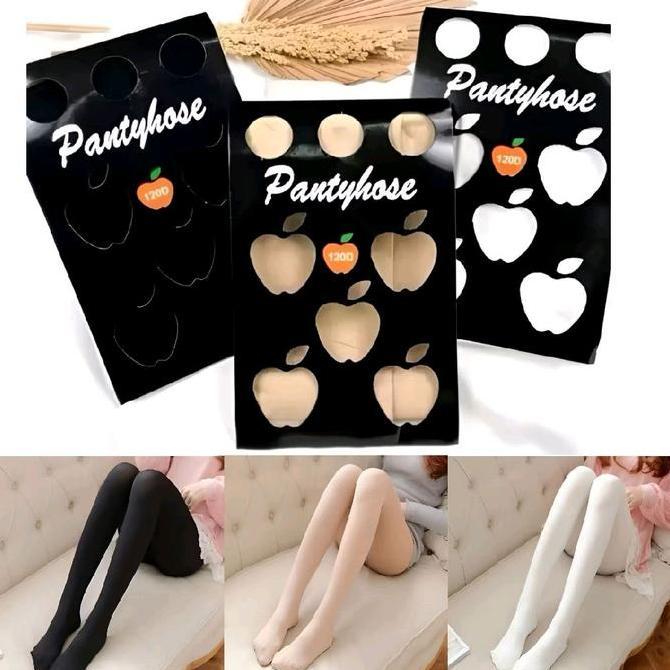 Paket 1 Pasang Stoking/Stocking Celana Pantyhose Apple 120D Original