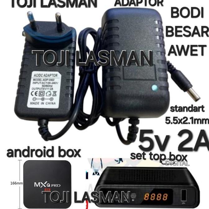 LINEAR ( ADAPTOR STB SET TOP BOX BOK 5V 2A ) ADAPTER  COLOKAN PSU TRAVO POWER SUPPLY ANDROID BOX BOK
