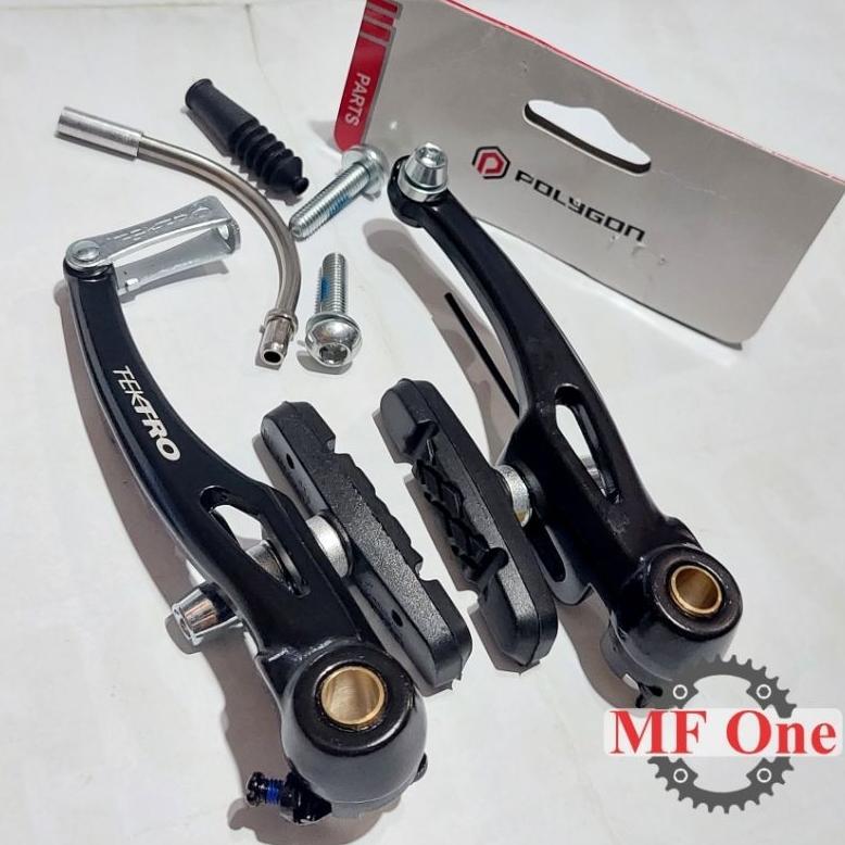 Rem V Brake Set Tektro Alloy With Linear Spring Polygon Vbrake