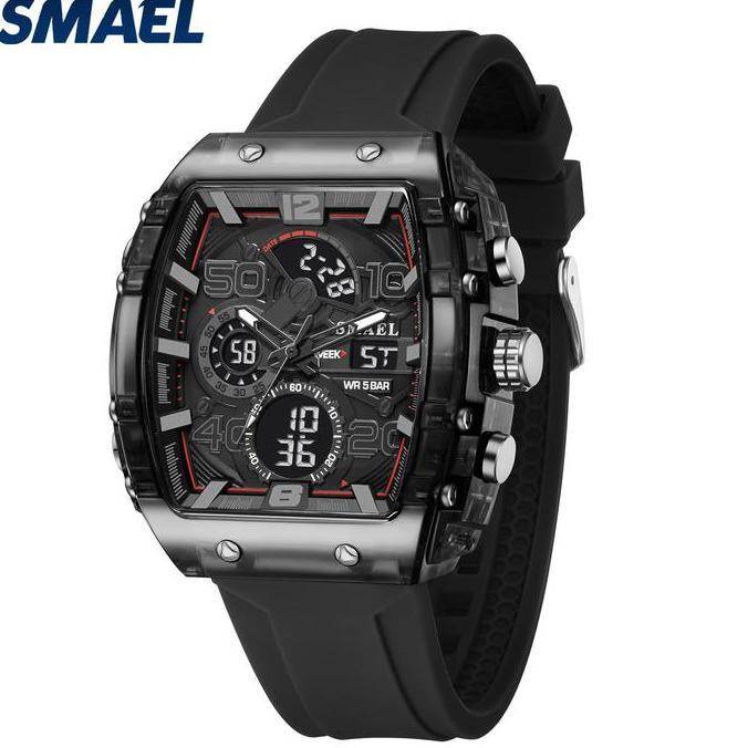 Bw- Smael 8109   Jam Tangan Fashion Anti Air - Multifungsi