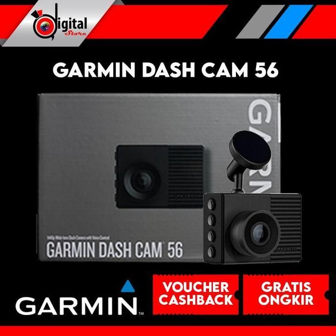 Garmin Dash Cam 56 1440p Dash Cam with 140-degree Field of View