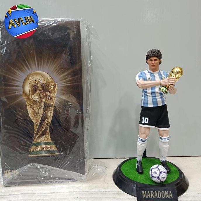 Diego Maradona Argentina FIFA World Cup 1986 1/6 Action Figure Collectible Football Legend Toys BIB