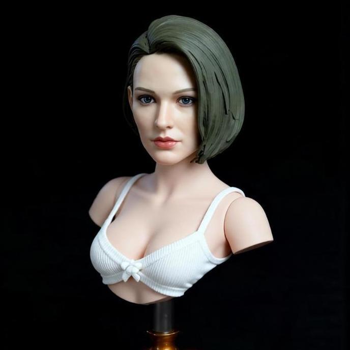 head sculpt 1/6 Pahatan Kepala onesixthfigures for tbleague verycool body superduck gactoys wanita f