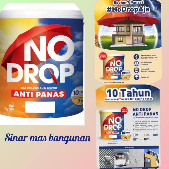 NEW No drop cat anti bocor anti panas ,no drop anti panas turun 7 derajat