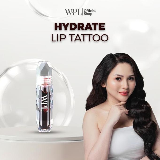 WPL Hydrated Lip Tattoo Waterprof Strawberry | Memberikan Warna Dibibir Tahan Lama Sekaligus Menjaga