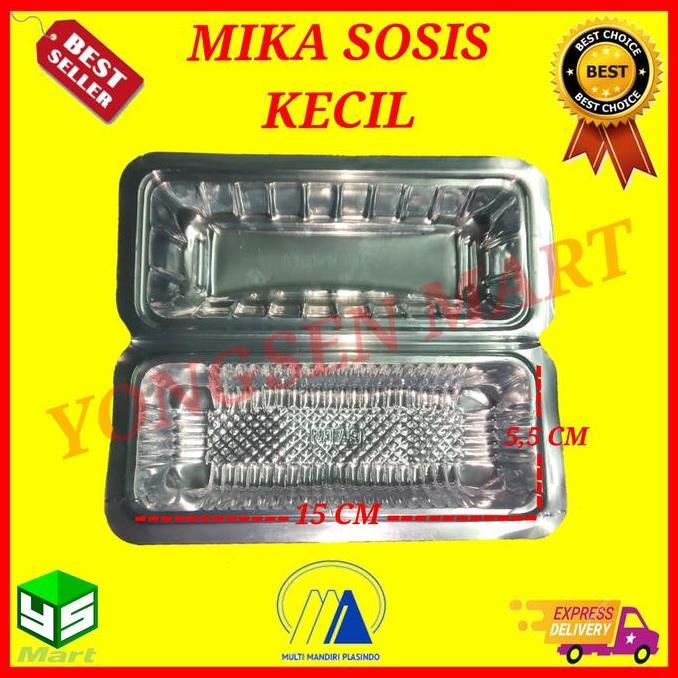 Mika sosis kecil / mika sosis telor / hotdog / roti gulung / hotang