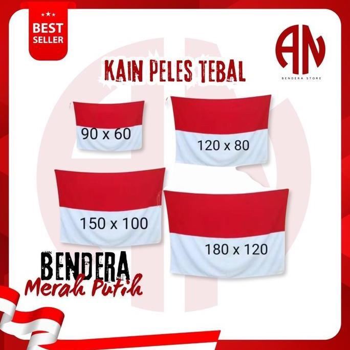 BENDERA MERAH PUTIH/BENDERA MERAH PUTIH KECIL/BENDERA MERAH PUTIH SEDANG/BENDERA MERAH PUTIH BESAR/B