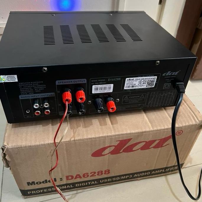 Promo AMPLIFIER DAT DA 6288 AMPLI DAT DA6288 DAT 6288 ORIGINAL USB BLUETOOTH Diskon