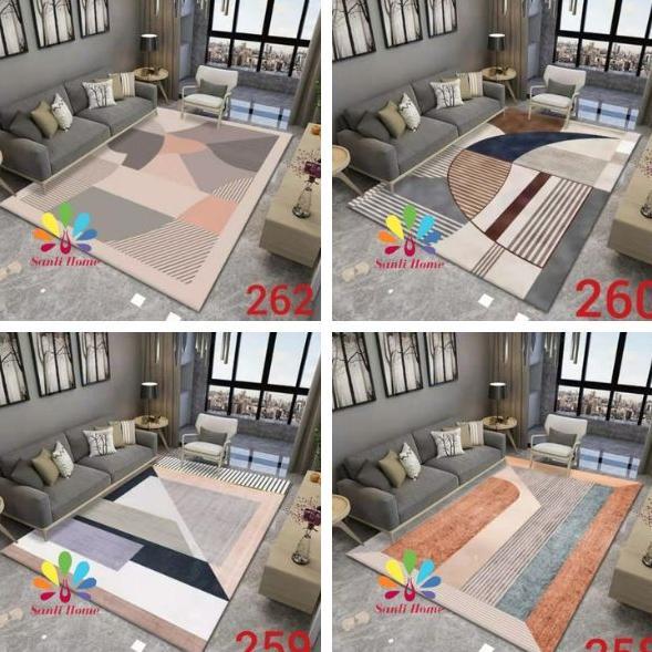 Karpet lantai Eropa Polyester Premium 200x270