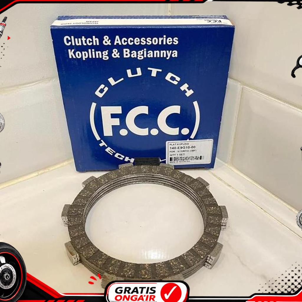 Fcc-Gk11 Plat Kopling Set (5Bp) Scorpio/ Vioxion Old / Scorpio Z Original Ysp Fcc / Plat Kopling Fcc