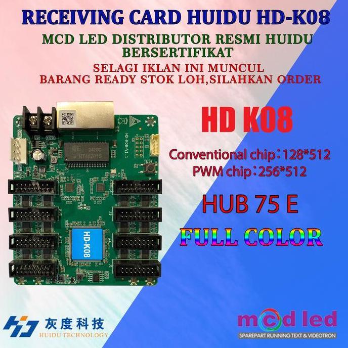 Tron- Kontroler Huidu Hd-R712 Hd R712 Receiving Card Videotron