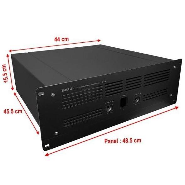 BOX POWER AMPLIFIER M-919 BOX AMPLI. BELL M919  BOX AUDIO CASING BELL