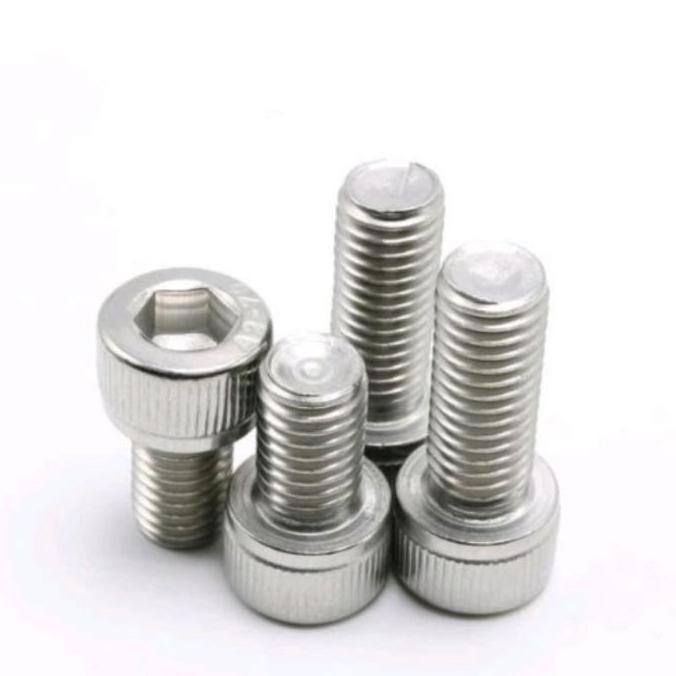 (1PCS) BAUT SOCKET M6 X 85 BAUT L / BAUT SOKET 6MM X 85MM STAINLESS 304 DRAT 6MM ANTI KARAT XX27