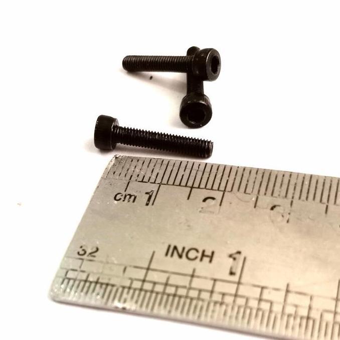(10PCS) BAUT SOCKET M3 X 16 HITAM / BAUT SOKET M3 X 16 HITAM / BAUT SOKET HITAM 3MM X 16MM STAINLESS
